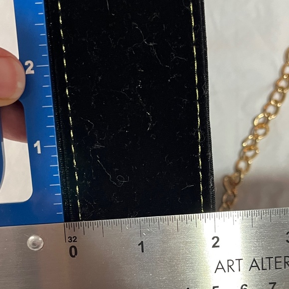 New TodoModa Black Velvet Cat Purse with Removable Chain - Picture 16 of 16